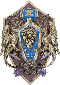 Warcraft Alliance Wall Plaque Wall Decor 