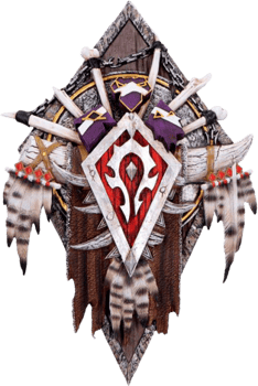 Warcraft Horde Wall Plaque Wall Decor 