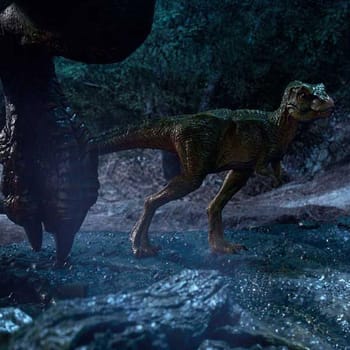 Jurassic Park T-Rex Cliff Attack (Bonus Version) Diorama 