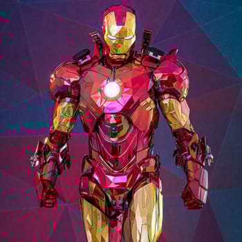 Marvel Iron Man Mark IV (Fractal Armor) Sixth Scale Figure 
