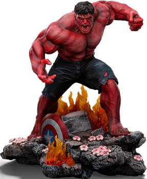 Marvel Red Hulk 1:10 Scale Statue 
