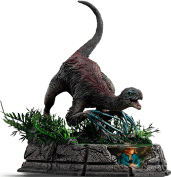 Jurassic Park Therizinosaurus Statues 