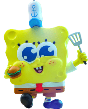 Super7 Bob L'Eponge - Figurine Ultimates, Complète Avec Boîte Et Accessoires, 2023