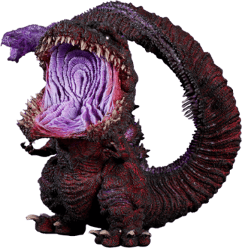 Be@rbrick Godzilla (Meltdown: Clear Orange Version) 100% and