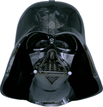 Star Wars Darth Vader Helmet (Black Chrome) Prop Replica 