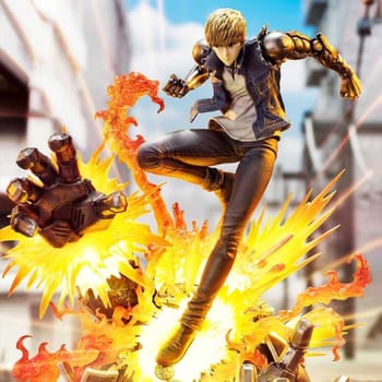 One-Punch Man Genos Statues 