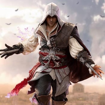 Assassins Creed Animus Ezio Statues 
