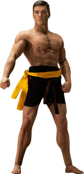 Bloodsport Frank Dux Sixth Scale Figure 