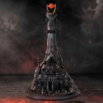 The Lord of the Rings Barad Dur Backflow Incense Burner Resin Collectible 