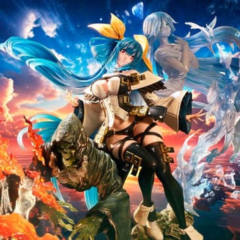 Guilty Gear Dizzy Quarter Scale Statue 