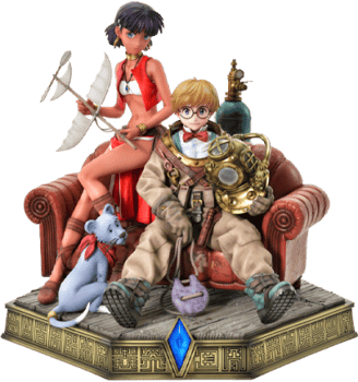 Nadia: The Secret of Blue Water Nadia & Jean (Bonus Version) Statues 