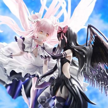 Puella Magi Madoka Magica Ultimate Madoka & Devil Homura Statues 