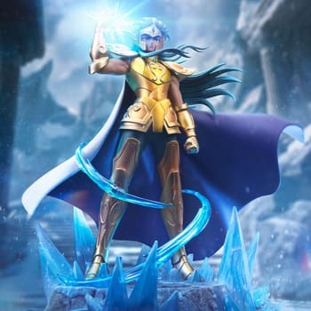 Saint Seiya Aquarius Camus 1:10 Scale Statue 