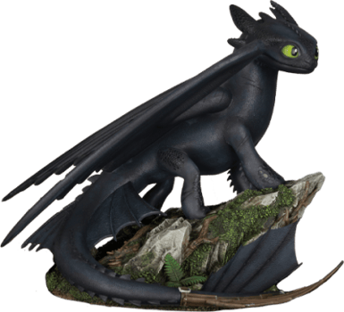 How to Train Your Dragon Standing Toothless Statues 