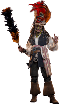 Disney Jack Sparrow Sixth Scale Figure by Medicom Toy, Enterbay
