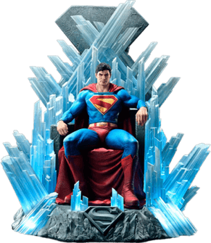 DC Comics Superman Fortress of Solitude on Throne (Ultimate Bonus Version) Quarter Scale Statue 