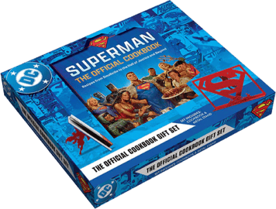 DC Comics Superman: The Official Cookbook and Stand Gift Book 