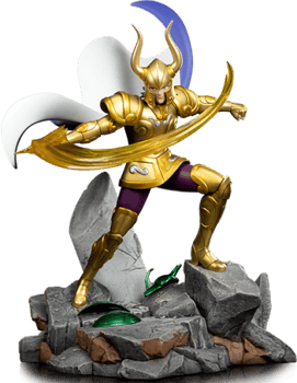 おーか様 Leo Aiolia 1:10 Art Scale Statue by Iron Studios | Sideshow
