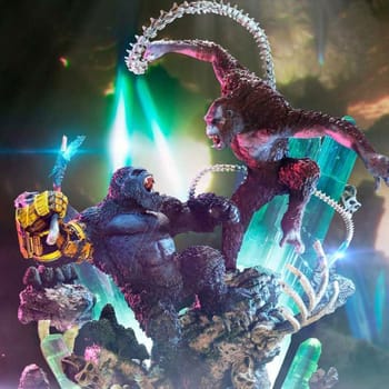 Godzilla vs. Kong Kong vs. Skar King Diorama 