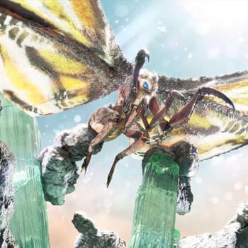Godzilla vs. Kong Mothra Diorama 