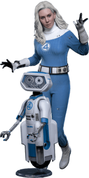 Marvel Invisible Woman and H.E.R.B.I.E. Sixth Scale Figure 
