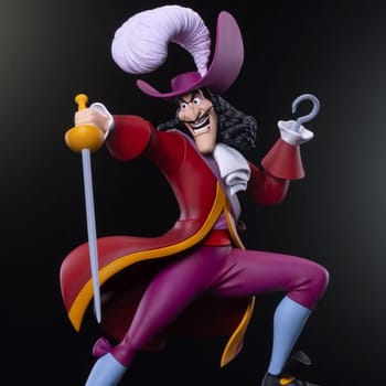 Disney Captain Hook Statues 