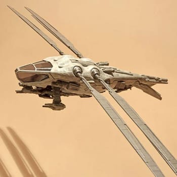 Dune Dune Ornithopter Collectible Figure 