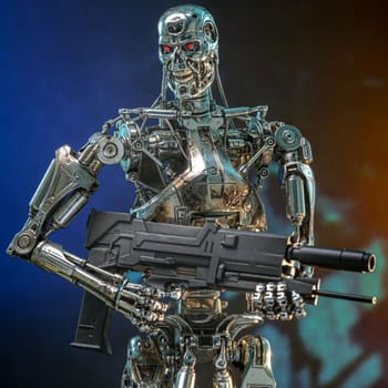 Terminator Endoskeleton (Battle Damaged Version) Sixth Scale Figure 