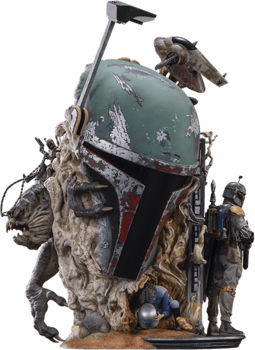 未開封 SIDESHOW STAR WARS Boba Fett SIDESHOW STAR WARS RALPH MCQUARRIE BOBA FETT Statue Concept