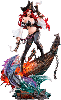 League of Legends The Bounty Hunter – Miss Fortune Statues 
