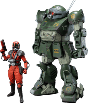 Armored Trooper VOTOMS Scopedog Ver.1.5 Action Figure 