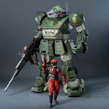 Armored Trooper VOTOMS Scopedog Ver.1.5 Action Figure 