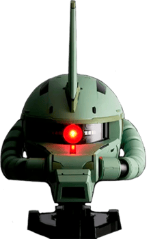 Mobile Suit Gundam MS-06F ZAKU II Bust 