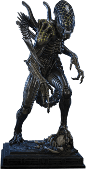 Aliens Xenomorph Matte Black 18in Figure by Super 7 | Sideshow