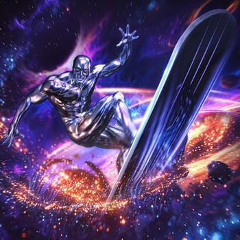 Marvel Silver Surfer Deluxe 1:10 Scale Statue 