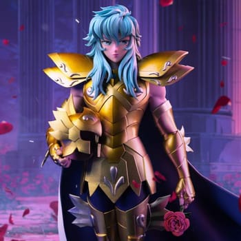 Saint Seiya Pisces Aphrodite 1:10 Scale Statue 