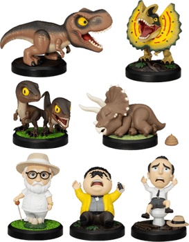 Be@rbrick Jurassic Park 100% & 400% Collectible Figure Set by