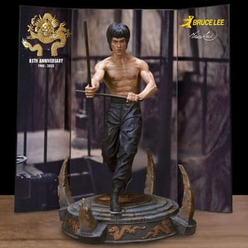 Bruce Lee Bruce Lee (Kali Sticks Fight) Deluxe Statues 