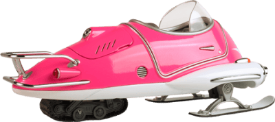 Fallout Hot Pink Snowtrack Flea Scaled Replica 