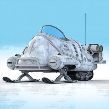 Fallout Whiteout Snowtrack Flea Scaled Replica 