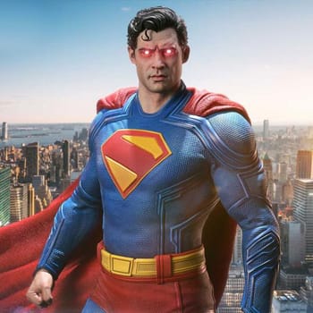 DC Comics Superman with Krypto (Bonus Version) 1:3 Scale Statue 