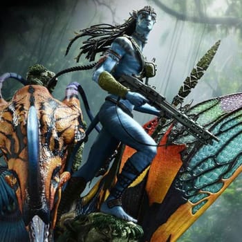 AVATAR Jake Sully & the Great Leonopteryx (Deluxe Version) Quarter Scale Statue 