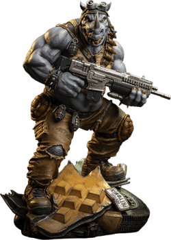 Teenage Mutant Ninja Turtles Rocksteady 1:3 Scale Statue 