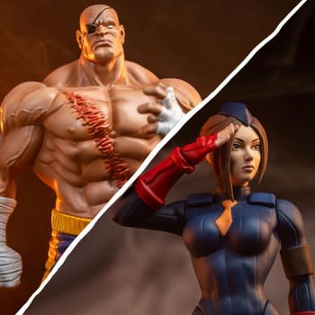 Street Fighter Sagat & Juli 1:10 Scale Statue 