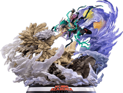 My Hero Academia Final Battle: Izuku Midoriya vs Tomura Shigaraki Statues 