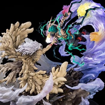My Hero Academia Final Battle: Izuku Midoriya vs Tomura Shigaraki Statues 