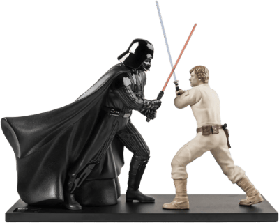 Star Wars Bespin Battle Porcelain Statue 