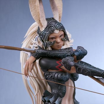 Final Fantasy Fran Statues 