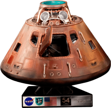 Apollo 11 Apollo 17 Command Module Scaled Replica 