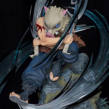 Demon Slayer Inosuke Hashibira Ikigai Statues 